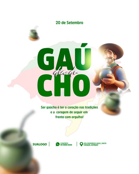 ARM DIA 20 DE SETEMBRO DIA DO GAUCHO