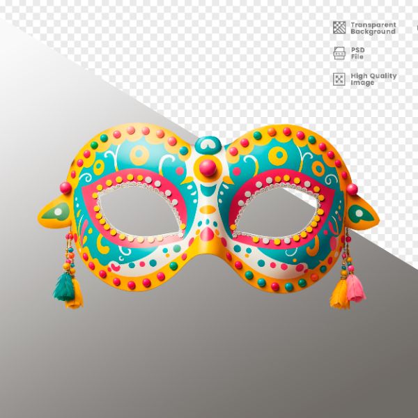MÁSCAR DE CARNAVAL  - ELEMENTO PARA COMPOSIÇÃO