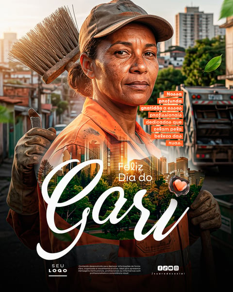 DIA DO GARI 16 DE MAIO SOCIAL MEDIA PSD EDITÁVEL 1