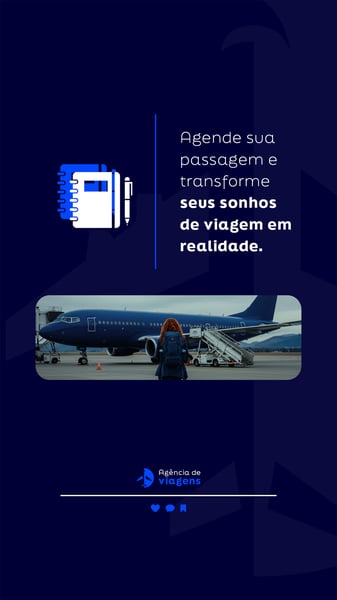 AGÊNCIA DE VIAGENS STORY 1