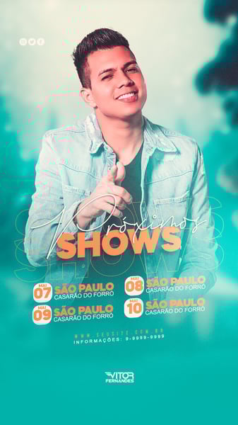 AGENDA VITOR FERNANDES STORIES