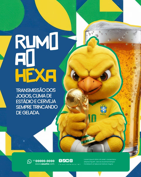 BAR ESPORTIVO JOGO BRASIL COPA DO MUNDO 2026 SOCIAL MEDIA PSD EDITÁVEL 11