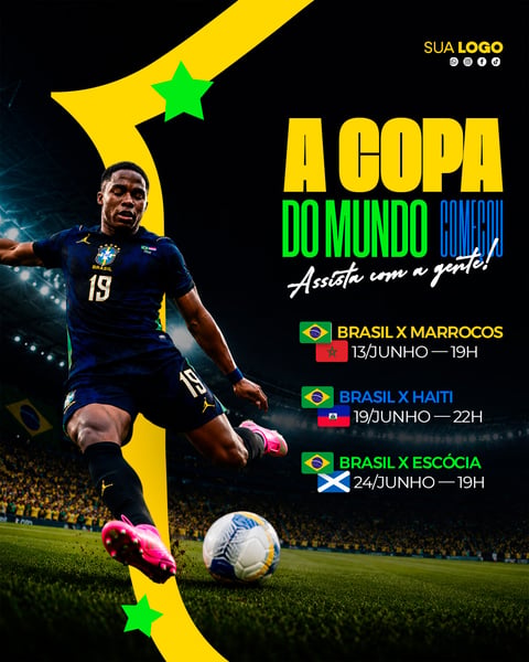 COPA DO MUNDO BRASIL VS HAITI MARROCOS E ESCÓCIA