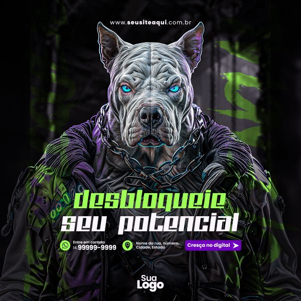 FEED QUADRADO - AGÊNCIA DE MARKETING DIGITAL | PSD EDITÁVEL