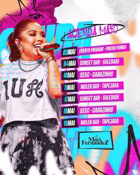 FLYER AGENDA MAIO PSD EDITÁVE