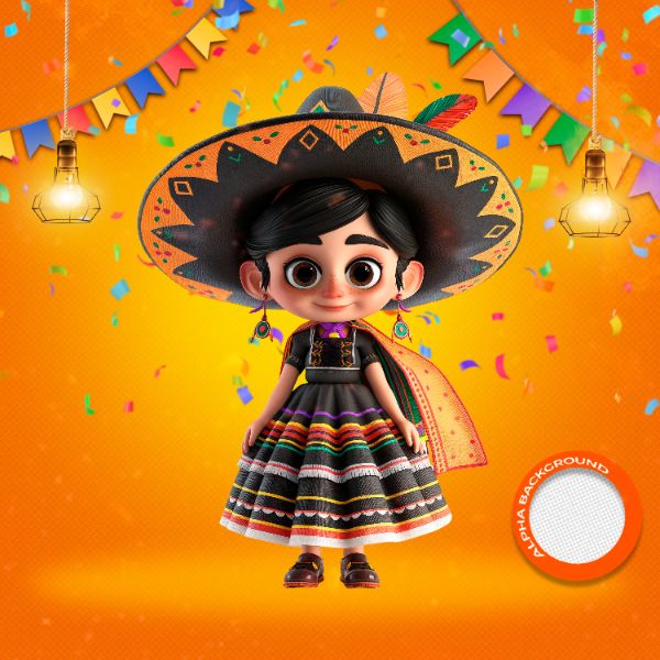 MASCOTES DE FESTA JUNINA MODELO 42