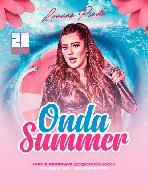 FLYER EVENTO ONDA SUMMER FEED