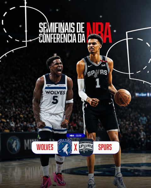 JOGO DO DIA - WOLVES X SPURS - NBA