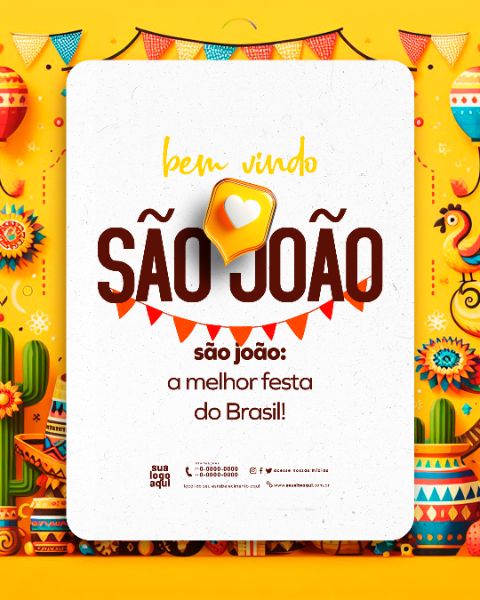 SÃO JOÃO FESTA JUNINA FEED