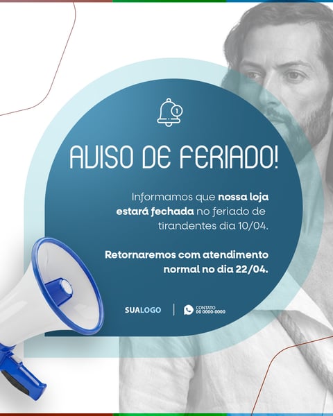 HORÁRIO DE FUNCIONAMENTO FERIADO DE TIRADENTES 6