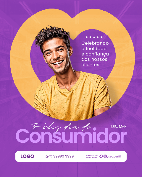 15 DE MARÇO - DIA DO CONSUMIDOR SOCIAL MEDIA
