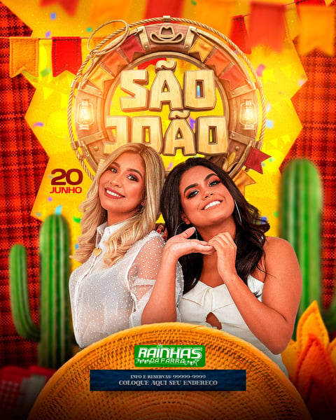 FLYERS DE EVENTOS SÃO JOÃO 03