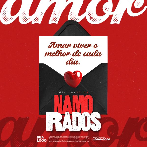 I88 - 1 SOCIAL MEDIA - DIA DOS NAMORADOS