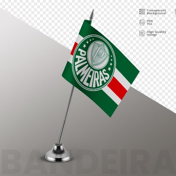 ELEMENTO PARA COMPOSIÇÃO BANDEIRA PALMEIRAS