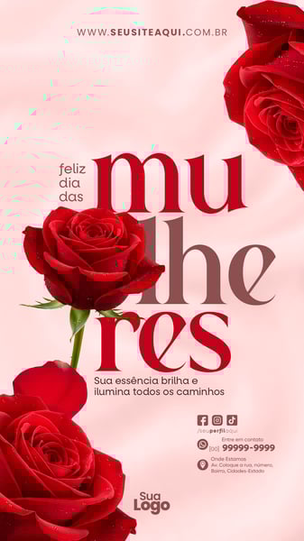 STORY DIA DA MULHER SOCIAL MEDIA PSD EDITÁVEL 01