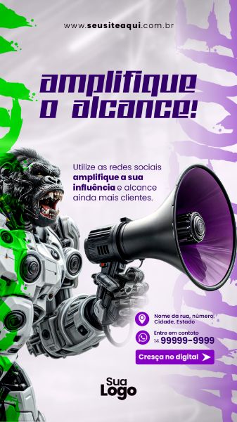 STORY - AGÊNCIA DE MARKETING DIGITAL | PSD EDITÁVEL