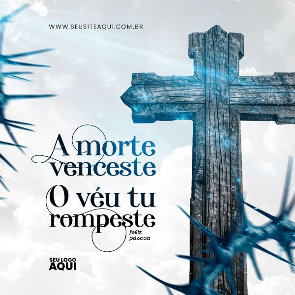 PÁSCOA | JESUS | PSD EDITÁVEL