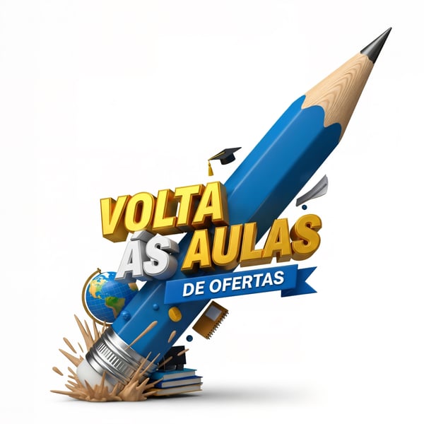 SELO 3D PARA CAMPANHA PUBLICITARIA PARA ESCOLAS, VOLTA AS AULAS-10