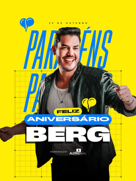 PARABÉNS BERG 2026
