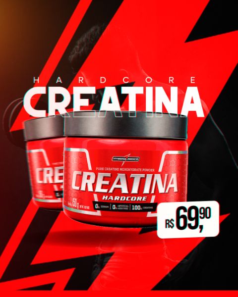 CREATINE HARDCORE SOCIAL MEDIA SUPLEMENTO PSD