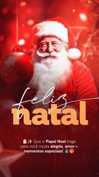 ELT SOCIAL MEDIA FELIZ NATAL STOTY QUE O PAPAI NOEL TRAGA PARA VOCÊ MUITA ALEGRIA, AMOR E MOMENTOS ESPECIAIS