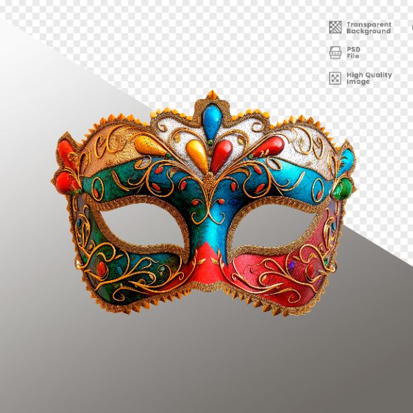 MÁSCAR DE CARNAVAL  - ELEMENTO PARA COMPOSIÇÃO