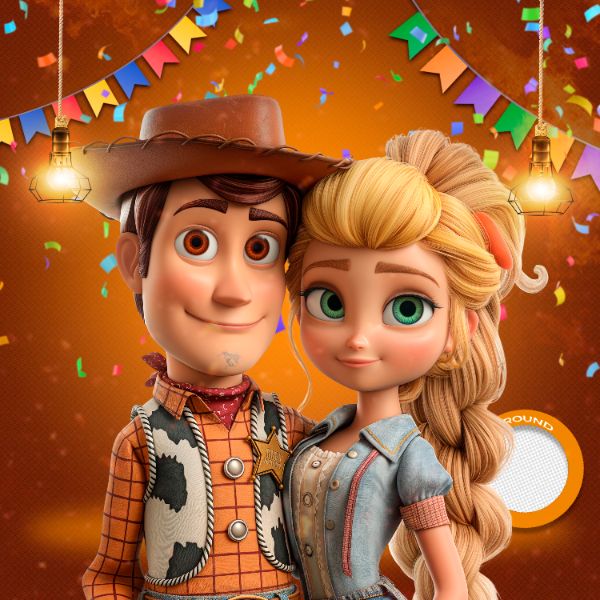 MASCOTES DE FESTA JUNINA MODELO 94