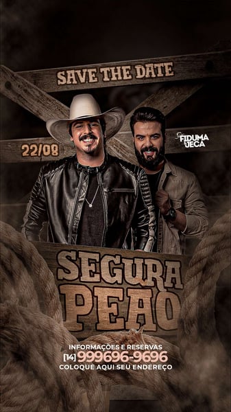 FLYER STORY - SEGURA PEÃO - FIDUMA JECA