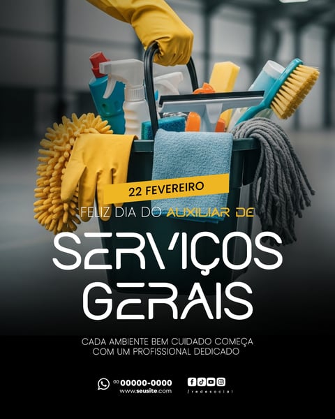 DIA DO AUXILIAR DE SERVIÇOS GERAIS