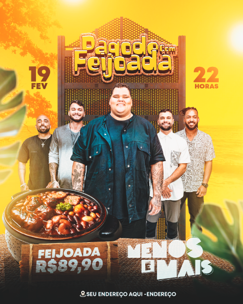 PAGODE COM FEIJOADA