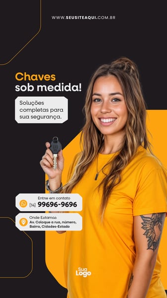 Story - Chaveiro - Social Media