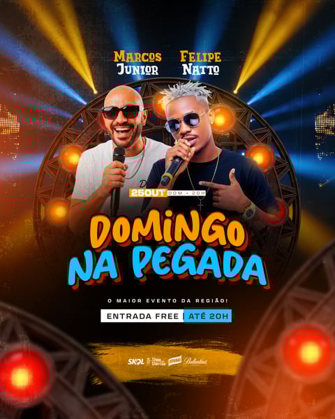 FLYER PARA EVENTO SHOW ARTISTAS 1