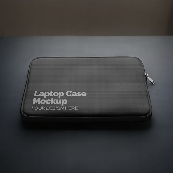 Capa para computador PSD editável Mockup