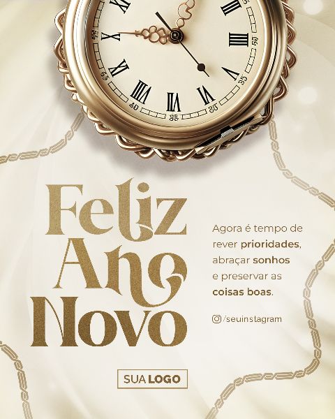 SOCIAL MEDIA - ANO NOVO FELIZ 2024 - NEW YEAR HAPPY 2024 - 21 FEED