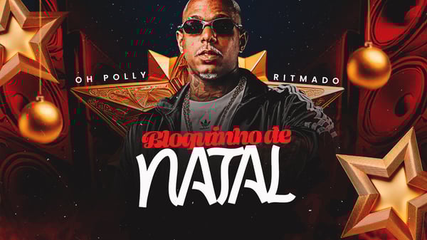 CHE FLYER THUMB CAPA CD BANNER YOUTUBE BLOQUINHO DE NATAL PSD EDITÁVEL