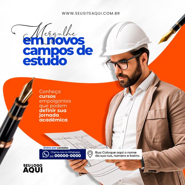 VOLTA ÀS AULAS | FACULDADE | ESCOLA | PSD EDITÁVEL