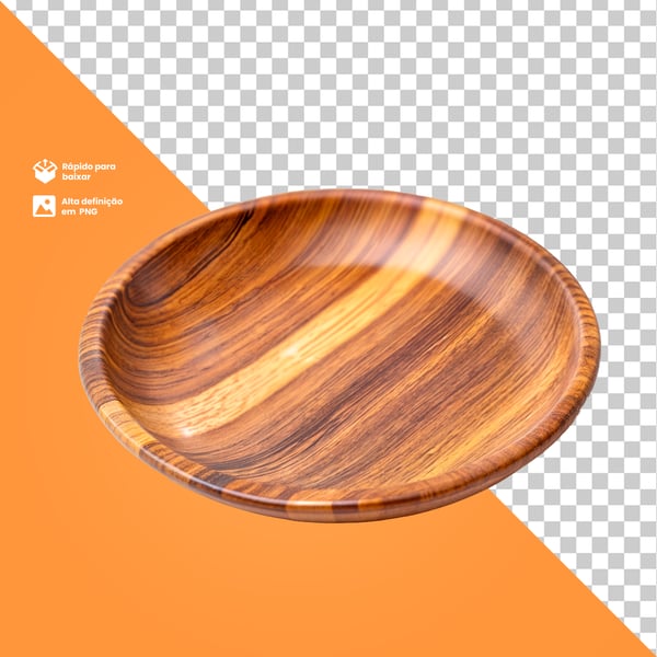 SCB PRATO DE MADEIRA CIRCULAR ELEMENTO PNG PAR COMPOSIÇÃO (1)