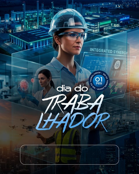 POST DIA DO TRABALHADOR PSD EDITÁVEL SOCIAL MEDIA FEED