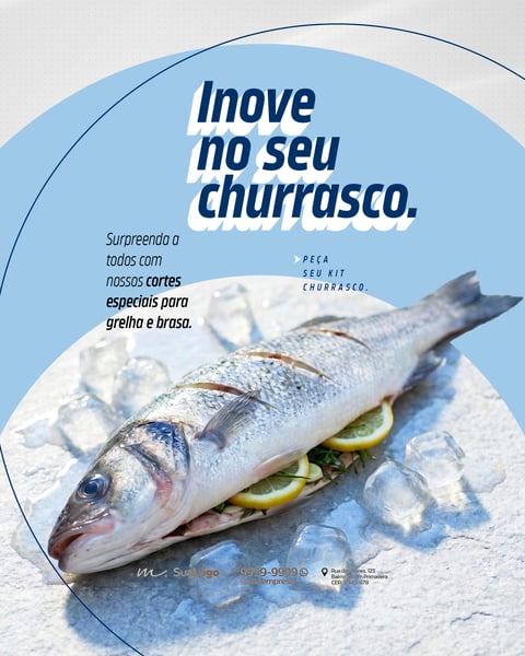 PEIXARIA PROMOÇÃO DE FRUTOS DO MAR E PEIXE FRESCO SOCIAL MEDIA PSD EDITÁVEL 7