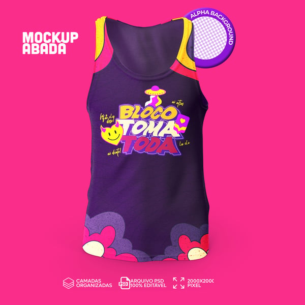 MOCKUP ABADÁ FRENTE - BLOCO TOMA TODA
