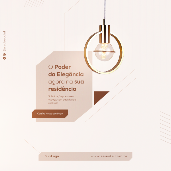 LOJA DE MÓVEIS E DECORAÇÃO SOCIAL MEDIA FEED