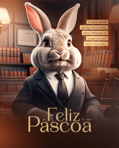 PÁSCOA 31 DE MARÇO - SOCIAL MEDIA PARA ADVOCACIA