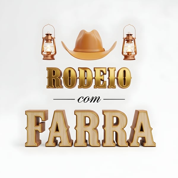 SELO 3D SERTANEJO RODEIO COM FARRA 12