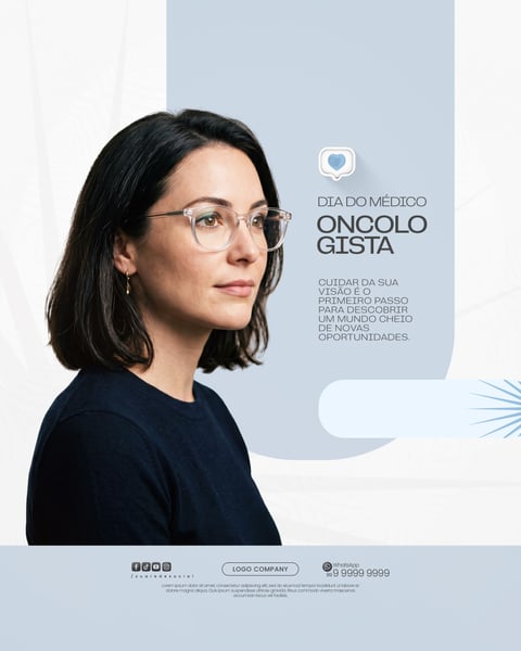 DIA DA SAÚDE OCULAR CONSCIENTIZAÇÃO E PREVENÇÃO SOCIAL MEDIA PSD EDITÁVEL 2