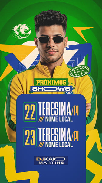 FLYER AGENDA SEMANAL STORY PSD EDITÁVEL 06
