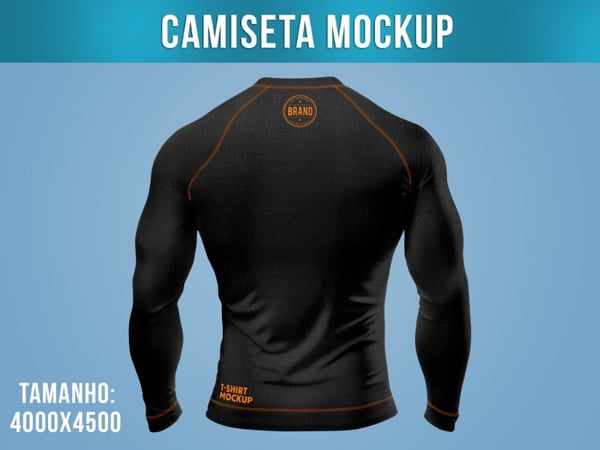 CAMISETA FITNESS MOCKUP