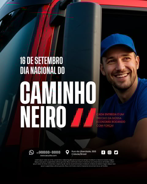 16 de setembro dia nacional do caminhoneiro