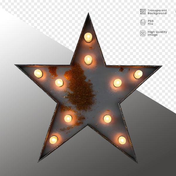 ELEMENTE DE FERRO COM LUZ - ELEMENTO 3D PARA COMPOSIÇÃO - IRON