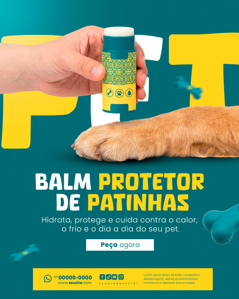 SOCIAL MEDIA PET SHOP PSD EDITÁVEL 5