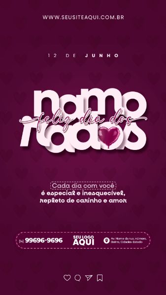STORY - DIA DOS NAMORADOS - VALENTINE'S DAY | SOCIAL MEDIA